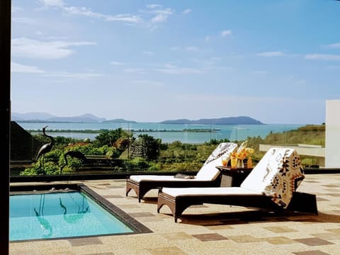 Beautiful views from the terrace