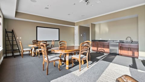 Business center and coworking spaces for remote work