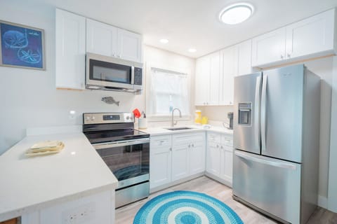 Kitchen Is fully equipped for your stay.