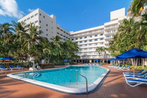 Soak up the spacious pool deck with plenty of loungers.