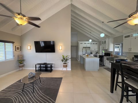 Spacious living and dining, open floor plan with free access to the kitchen