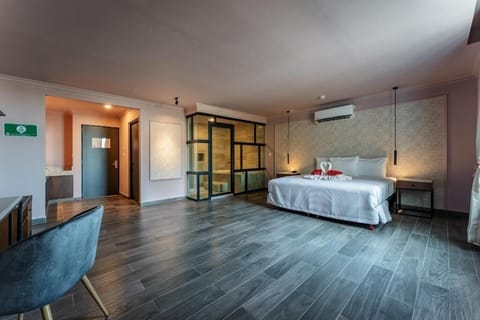 Bedroom. Interior and views may vary by availability.