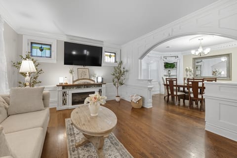 Furniture, Indoors, Living Room, Dining Room, Dining Table