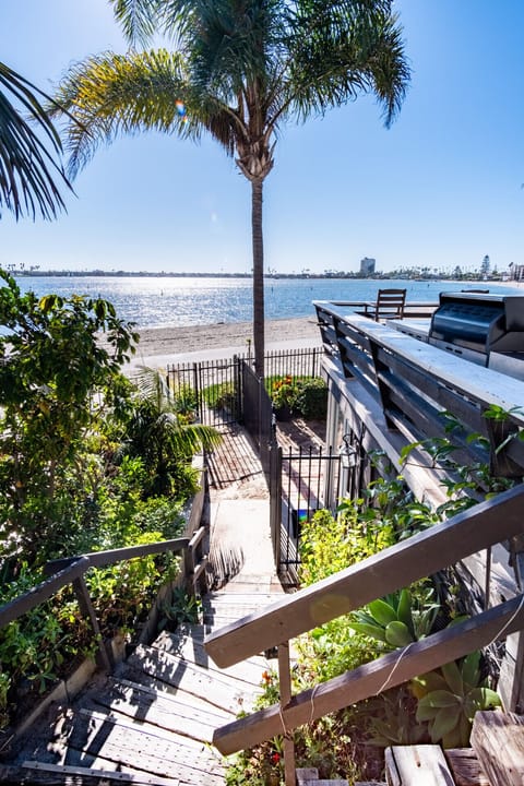 Private beach access