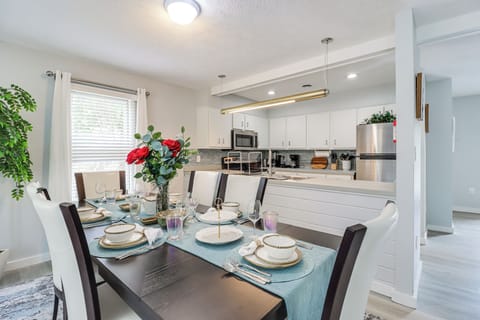 Dining Area | 1st Floor | Dining Table | Dishware/Flatware