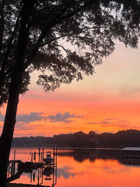 Sunrise from your deck!