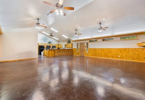 The large multi-purpose room offers flexible space for dining, meetings, or celebrations of any kind.