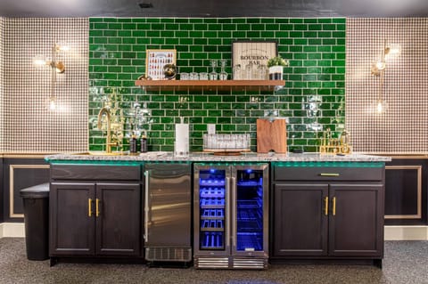 Poker Room bar , ice machine, mini-fridge and bar sink (no alcohol provided)