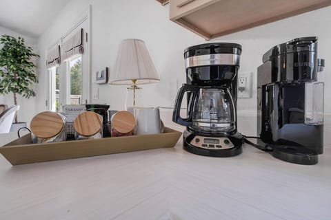 Coffee Bar with assorted coffee and teas