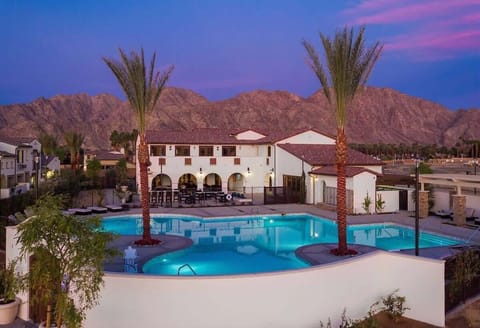 Evenings by the pool never looked this good