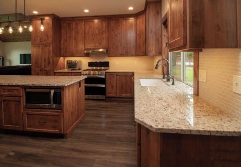 Kitchen with Granite Countertops