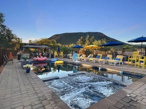 Heated pool and hot tub