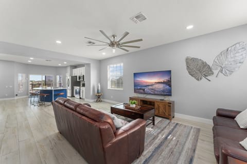 Open concept living room