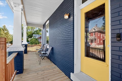 Enjoy the large front porch.