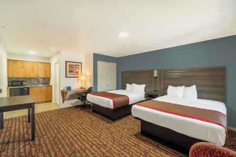 Bedroom. Interior and views may vary based on location and availability