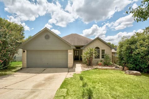 Charming home exterior with private driveway