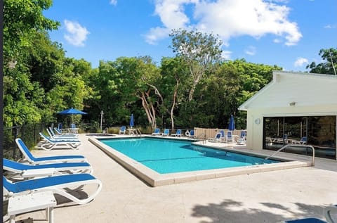 Community Pool steps from the townhome