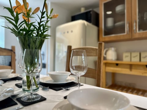 Space for relaxing meals together