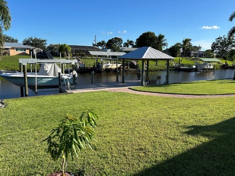 Backyard Dock View