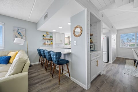 Bar seating for four