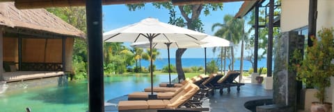 Scenic view from veranda