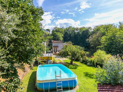 Blue, Shrub, Swimming Pool, Garden, Backyard, Landscaping, Shade, Yard, Eco Hotel, Farmhouse