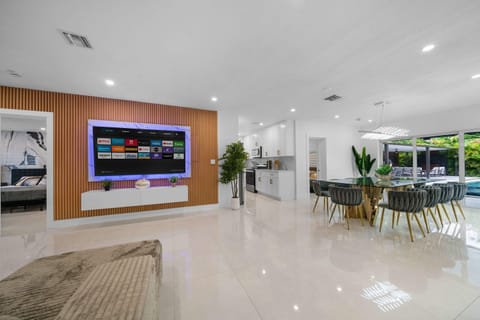 Living Room and Dining Room