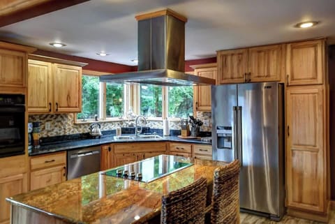 Fully stocked kitchen so you can enjoy cooking meals for the whole group!