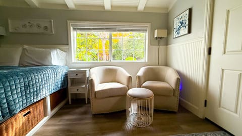 Cozy, functional studio with natural light, private entrance, garden views, and stocked with everything you`ll need to start your stay off right.