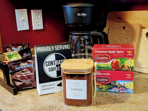 Top quality & locally roasted Contrast Coffee, along with tea & hot chocolate