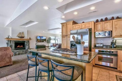 Kitchen with Counter Seating