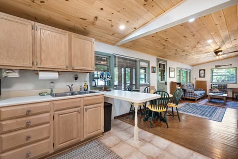 Full Kitchen- Living room 