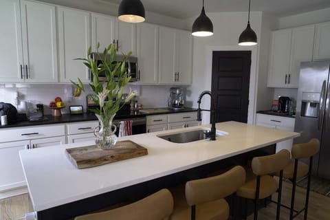 Kitchen/ Island Dining Area