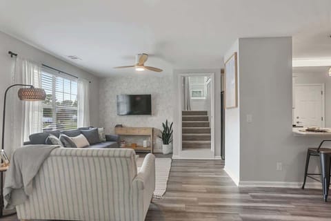 Bright, open living space designed for comfort, connection, and easy relaxation.