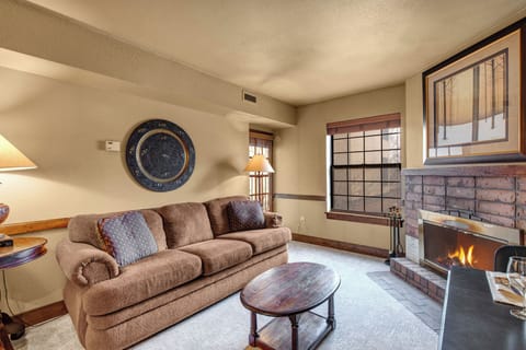 Cozy up in your mountain retreat where rustic charm meets modern comfort.