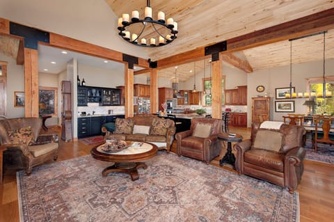 Main living area on main level of the home.