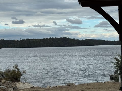 Walk into the lake for a swim, dock a boat, or enjoy playing in the yard.