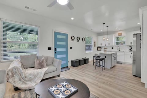 A perfect blend of modern design and homey comfort.