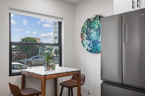 Bright dining space to enjoy your meals