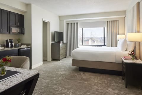 Unwind in a spacious studio with handy in-room kitchenette.