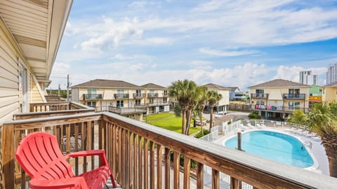 Sand Dollar #15 - Balcony with Pool view