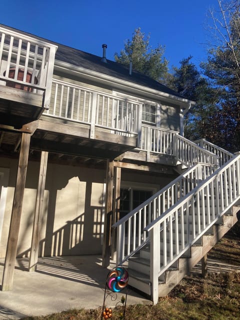 Large back deck