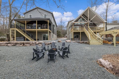 Two Side by side Lakeview luxury houses