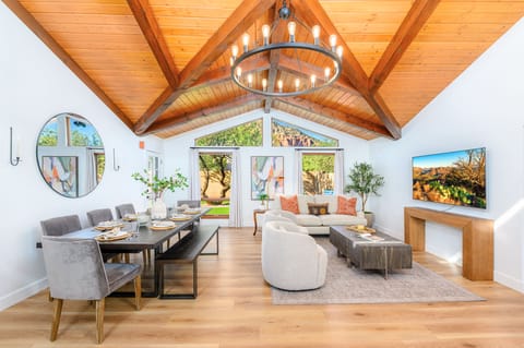 Open-concept living area  - perfect for relaxing after a day of exploring.