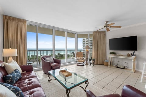 Living Room with Gulf Views