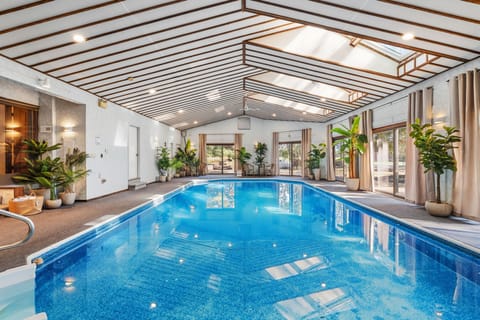 Indoor pool heated and available year-round.  