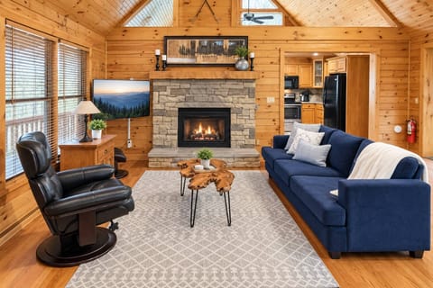Relax in the newly updated living room.