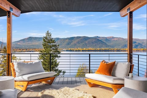 The lakefront deck. Surround yourself in tranquil beauty that is hard to rival! 