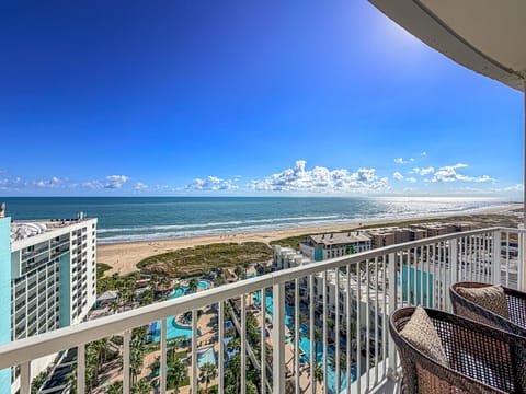 Beachside balcony