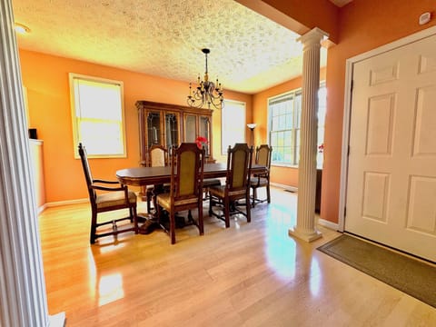 Roomy Dining Area